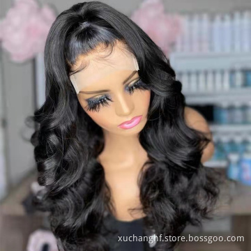 Cheap Transparent Glueless HD Lace Front Wig,13x6 Brazilian Hair HD Lace Frontal Wig,40 inch Full Lace Human Hair Wigs